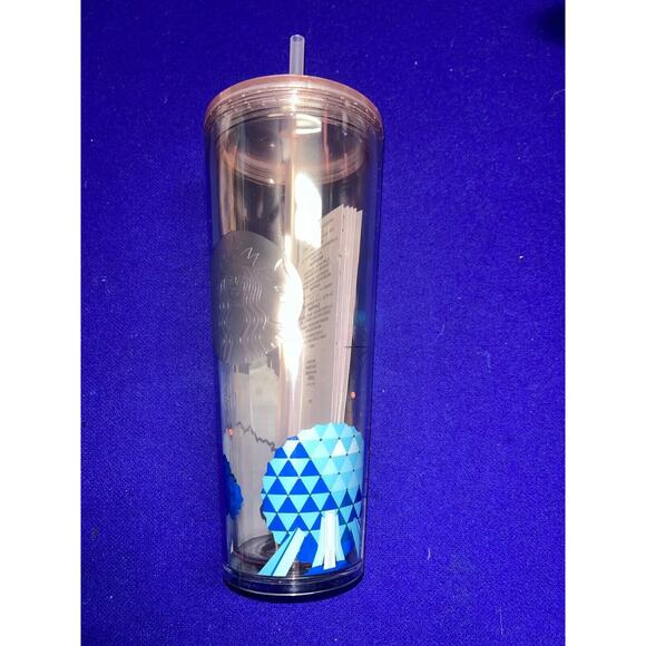 2024 Disney Starbucks Walt Disney World 4 Parks Castle Epcot Kingdom Tumbler - Picture 8 of 8